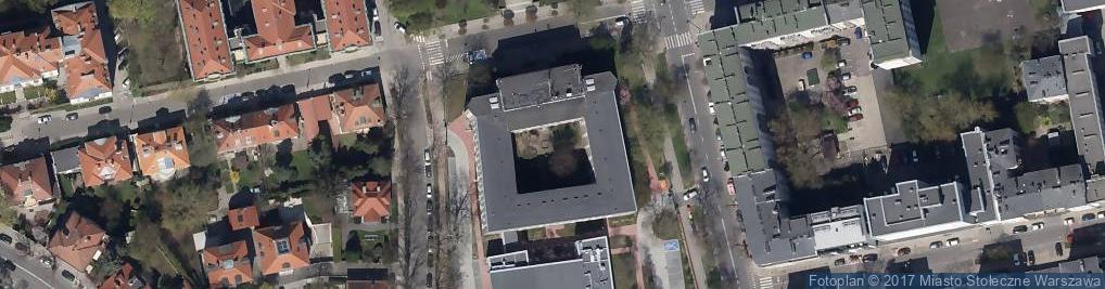 Zdjęcie satelitarne Lviii Liceum Ogólnokształcące Im. Krzysztofa Kamila Baczyńskiego