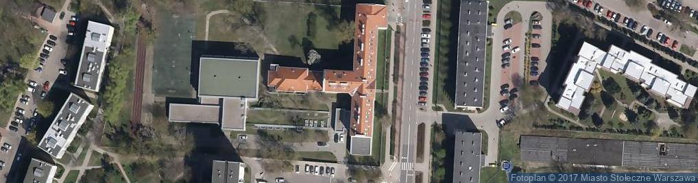 Zdjęcie satelitarne Lxiv Liceum Ogólnokształcące Im. Stanisława Ignacego Witkiewicza 'Witkacego'