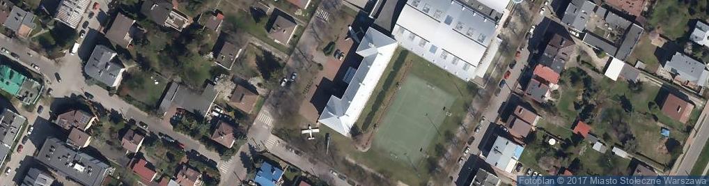 Zdjęcie satelitarne Lxxxiv Liceum Ogólnokształcące Im. Bohaterów Narwiku