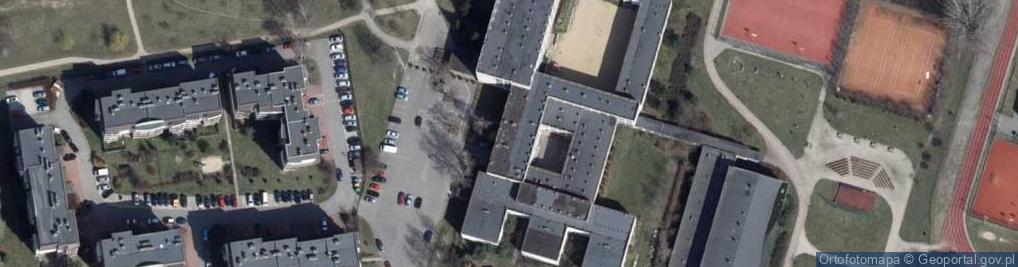 Zdjęcie satelitarne Międzynarodowa Szkoła Mistrzostwa Sportowego Liceum Ogólnokształcące Edukacja I Sport