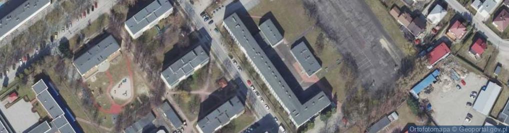 Zdjęcie satelitarne Niepubliczne Liceum Ogólnokształcące Dla Dorosłych W Mielcu