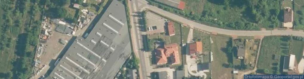 Zdjęcie satelitarne Niepubliczne Liceum Ogólnokształcące Dla Dorosłych We Włoszczowie Zakładu Doskonalenia Zawodowego W Kielcach
