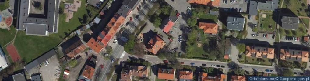 Zdjęcie satelitarne Niepubliczne Liceum Ogólnokształcące Regent Z Oddziałami Dwujęzycznymi W Elblągu