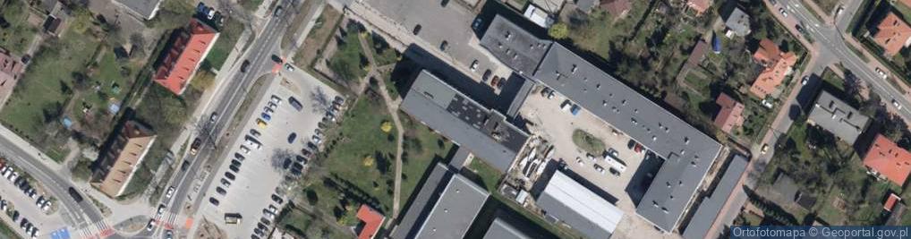 Zdjęcie satelitarne Niepubliczne Liceum Ogólnokształcące Szkoła Mistrzostwa Sportowego W Płocku Związku Piłki Ręcznej W Polsce