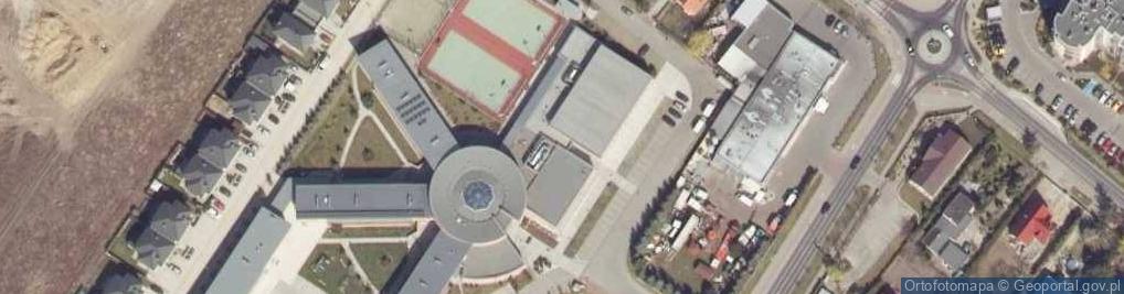 Zdjęcie satelitarne Niepubliczne Liceum Ogólnokształcące W Środzie Wielkopolskiej