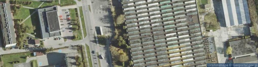 Zdjęcie satelitarne Niepubliczne Liceum Ogólnokształcące Z Oddziałami Integracyjnymi W Chełmie