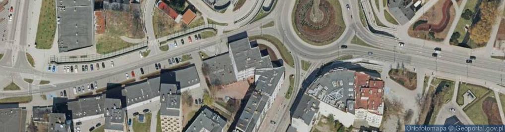 Zdjęcie satelitarne Niepubliczne Liceum Ogólnokształcące Zakładu Doskonalenia Zawodowego W Kielcach