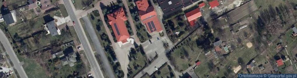 Zdjęcie satelitarne Ogólnokształcące Liceum Katolickie Dla Dorosłych Przy Parafii Rzymskokatolickiej Św. Urszuli Ledóchowskiej W Sieradzu