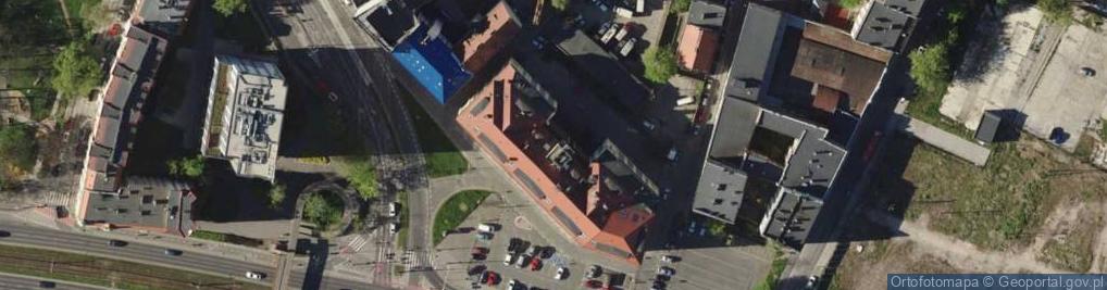 Zdjęcie satelitarne Plus Edukacja - Liceum Ogólnokształcące Dla Dorosłych We Wrocławiu