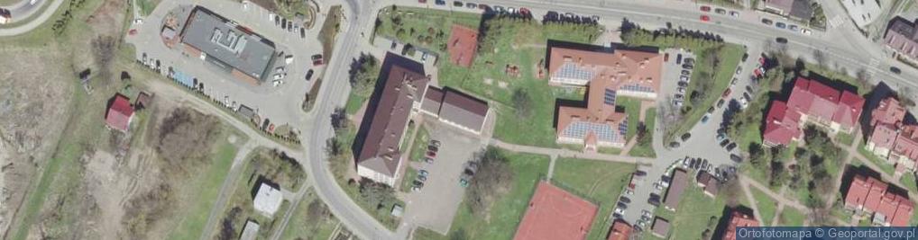 Zdjęcie satelitarne Prywatne Liceum Ogólnokształcące Dla Dorosłych 'Twoja - Szkoła' W Sanoku