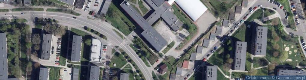 Zdjęcie satelitarne Prywatne Liceum Ogólnokształcące Dla Dorosłych 'Twoja Szkoła' W Wodzisławiu Śląskim