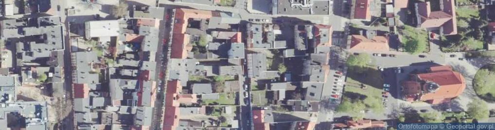 Zdjęcie satelitarne Prywatne Liceum Ogólnokształcące Im. C.k. Norwida W Lesznie