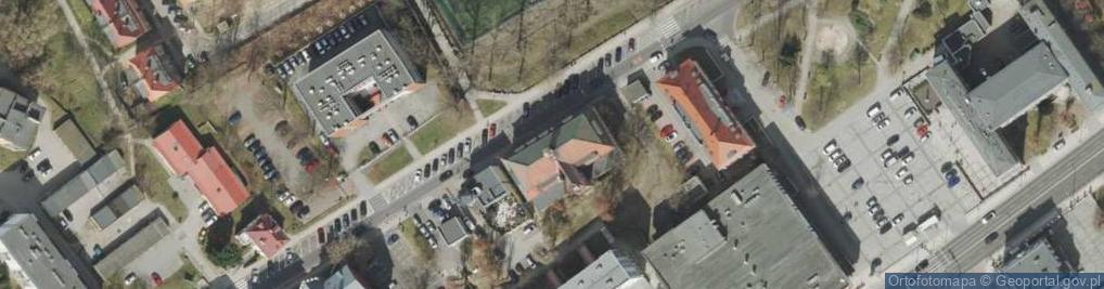 Zdjęcie satelitarne Publiczne Liceum Ogólnokształcące Dla Dorosłych 'żak' W Zielonej Górze