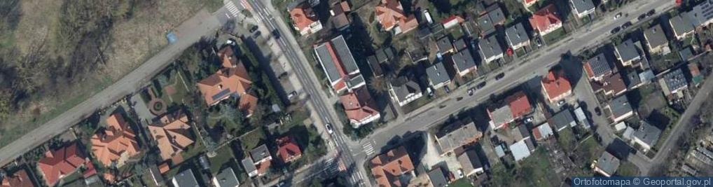 Zdjęcie satelitarne Publiczne Liceum Ogólnokształcące Im. Kardynała Augusta Hlonda W Goleniowie