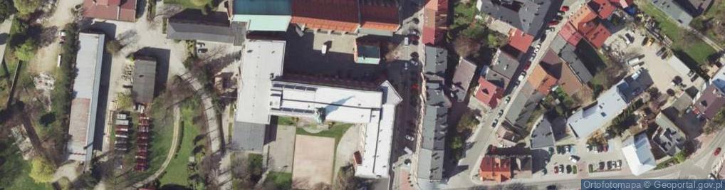 Zdjęcie satelitarne Salezjańskie Publiczne Liceum Ogólnokształcące W Oświęcimiu
