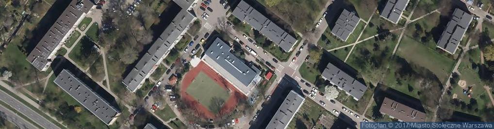 Zdjęcie satelitarne Społeczne Liceum Ogólnokształcące nr 14