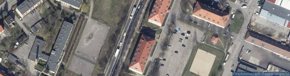 Zdjęcie satelitarne Społeczne Liceum Ogólnokształcące Społecznego Towarzystwa Oświatowego W Szczecinku