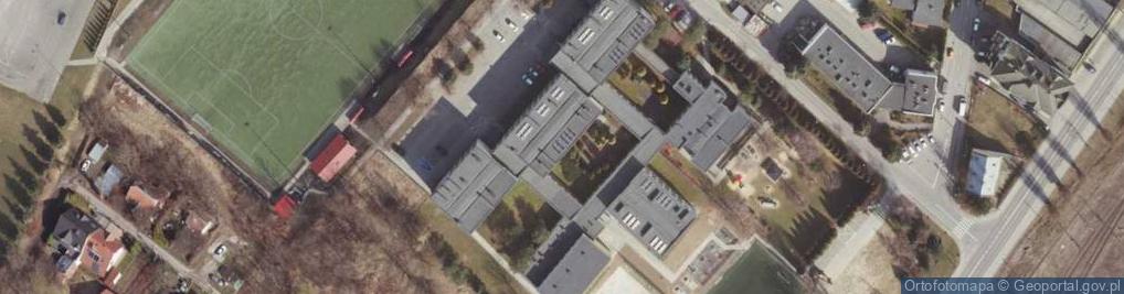 Zdjęcie satelitarne Społeczne Liceum Ogólnokształcące W Rzeszowie