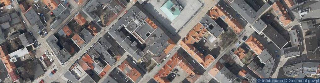 Zdjęcie satelitarne Średnia Szkoła - Liceum Ogólnokształcące Dla Dorosłych W Gliwicach