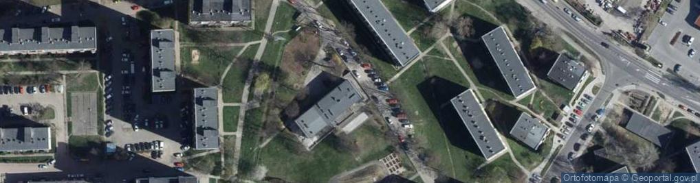 Zdjęcie satelitarne Sudeckie Centrum Edukacji Ustawicznej W Wałbrzychu Liceum Ogólnokształcące Dla Dorosłych