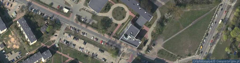 Zdjęcie satelitarne Szkoła Mistrzostwa Sportowego Liceum Ogólnokształcące