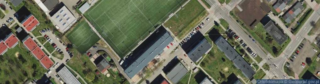 Zdjęcie satelitarne Szkoła Mistrzostwa Sportowego Radzionków Niepubliczne Liceum Ogólnokształacące