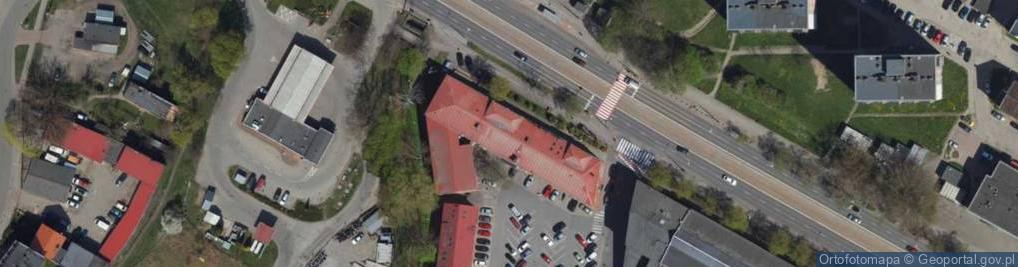 Zdjęcie satelitarne Trzyletnie Liceum Ogólnokształcące Dla Dorosłych 'żak' W Elblągu