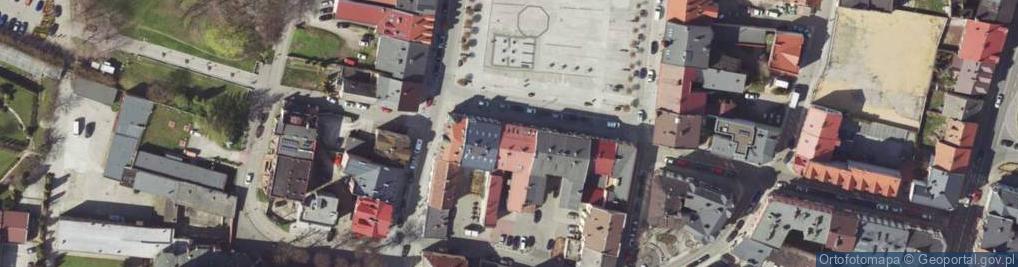Zdjęcie satelitarne Trzyletnie Liceum Ogólnokształcące Dla Dorosłych 'żak' W Oświęcimiu