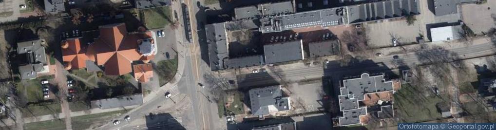 Zdjęcie satelitarne Trzyletnie Liceum Ogólnokształcące Dla Dorosłych 'żak'