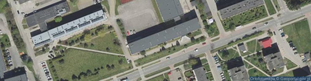 Zdjęcie satelitarne V Liceum Ogólnokształcące Dla Dorosłych W Ełku