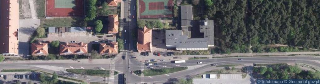 Zdjęcie satelitarne V Liceum Ogólnokształcące Im. Jana Pawła II