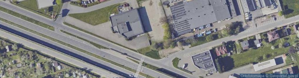 Zdjęcie satelitarne V Liceum Ogólnokształcące Im. Jana Szczepanika W Krośnie