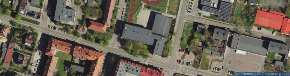 Zdjęcie satelitarne V Liceum Ogólnokształcące Mistrzostwa Sportowego Im. Kamili Skolimowskiej
