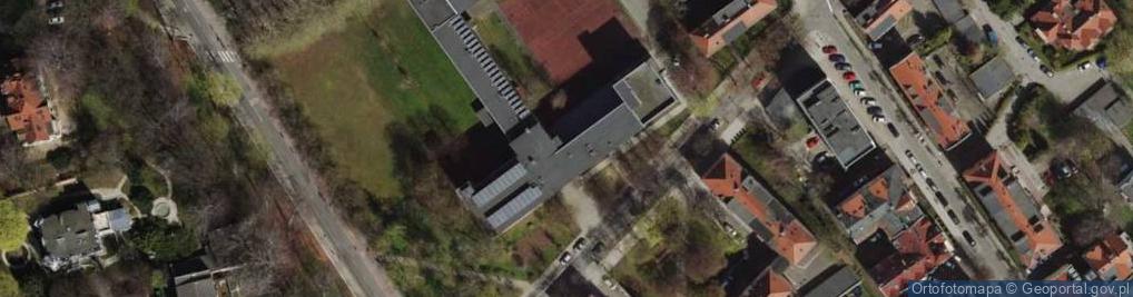 Zdjęcie satelitarne V Liceum Ogólnokształcace Mistrzostwa Sportowego W Sopocie