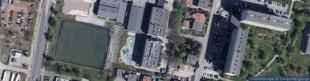 Zdjęcie satelitarne V Liceum Ogólnokształcące W Rybniku