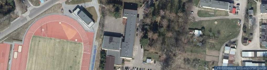 Zdjęcie satelitarne V Liceum Ogólnokształcące W Szczecinku