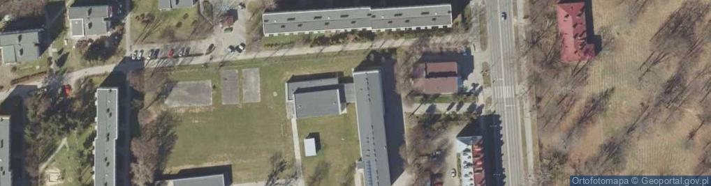 Zdjęcie satelitarne V Liceum Ogólnokształcące W Zamościu