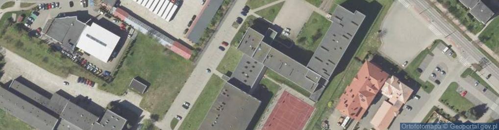 Zdjęcie satelitarne V Liceum Ogólnokształcące