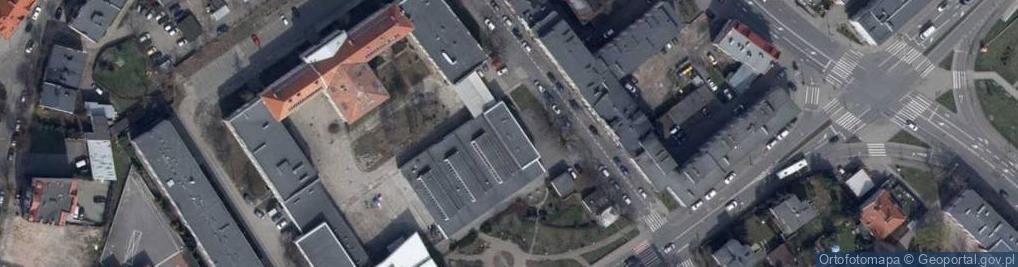 Zdjęcie satelitarne VI Liceum Ogólnokształcące Dla Dorosłych W Kaliszu