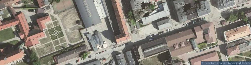 Zdjęcie satelitarne VI Liceum Ogólnokształcące Im. Adama Mickiewicza W Krakowie
