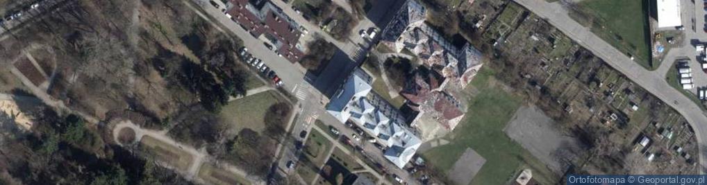 Zdjęcie satelitarne VI Liceum Ogólnokształcące Im. Joachima Lelewela