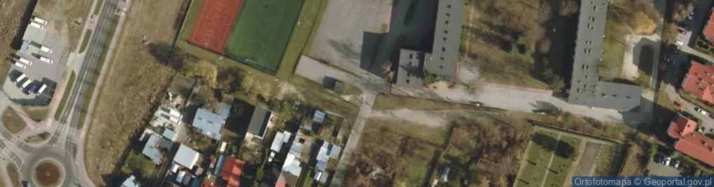 Zdjęcie satelitarne VI Liceum Ogólnokształcące W Siedlcach