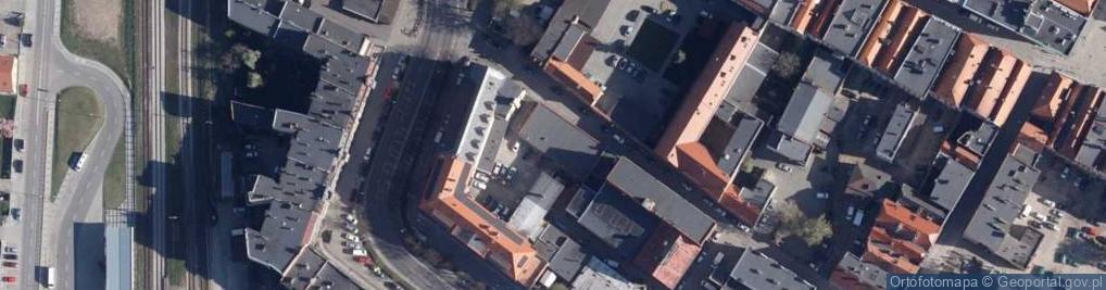 Zdjęcie satelitarne VI Liceum Ogólnokształcące Z Oddziałami Integracyjnymi W Świdnicy