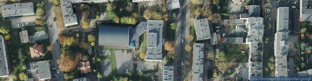 Zdjęcie satelitarne VII Liceum Ogólnokształcące Im. Mikołaja Kopernika