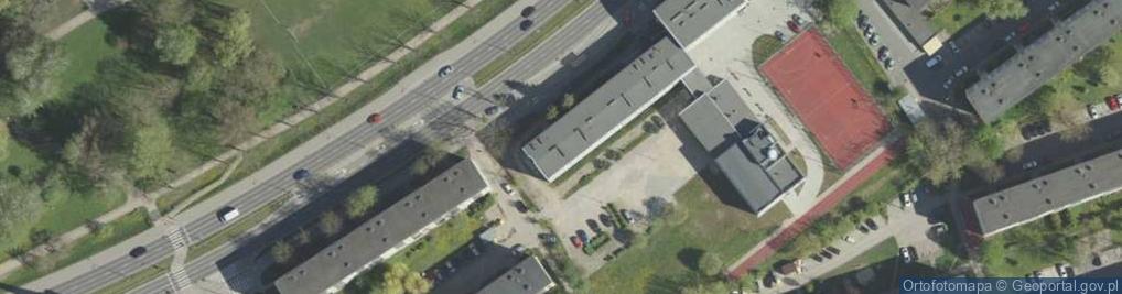 Zdjęcie satelitarne VII Liceum Ogólnokształcące Im. Nauczycieli Tajnego Nauczania W Białymstoku
