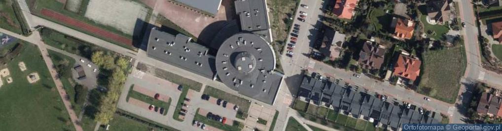 Zdjęcie satelitarne VII Liceum Ogólnokształcące W Płocku