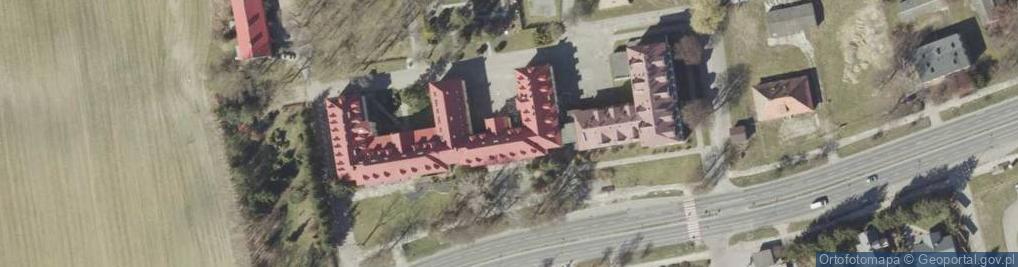 Zdjęcie satelitarne VII Liceum Ogólnokształcące W Zamościu