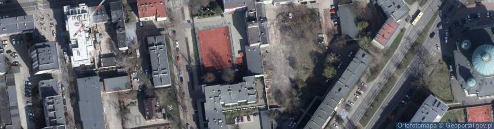 Zdjęcie satelitarne VIII Liceum Ogólnokształcące Im. Adama Asnyka