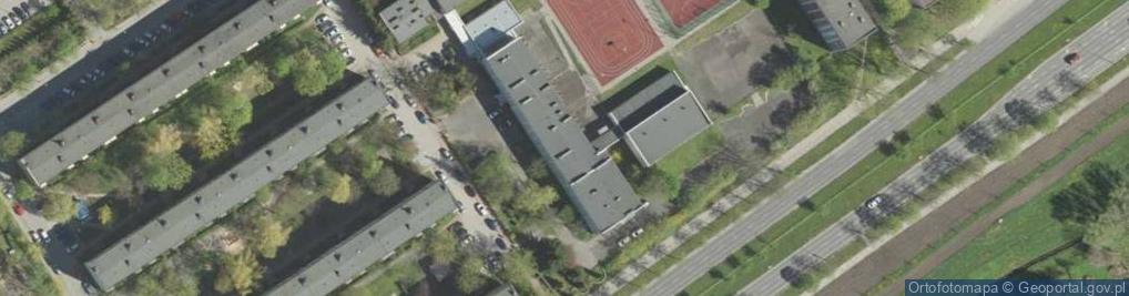 Zdjęcie satelitarne VIII Liceum Ogólnokształcące Im. Króla Kazimierza Wielkiego W Białymstoku