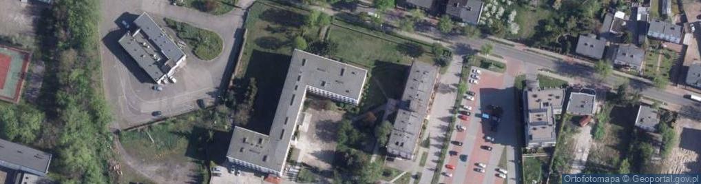 Zdjęcie satelitarne VIII Liceum Ogólnokształcące